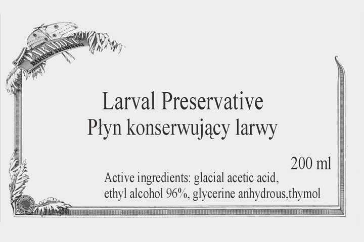 Larval Preservative Fluid 200 ml