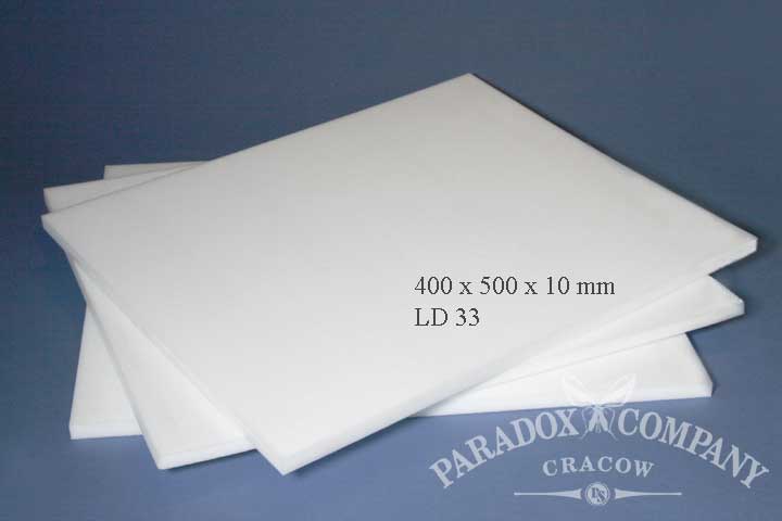 Plastazote foam 40 x 50 cm, density 33
